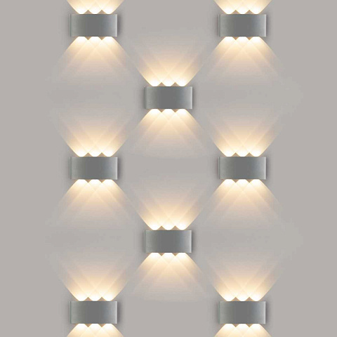 Уличный настенный светодиодный светильник Elektrostandard 1551 Techno LED Twinky Trio a038417