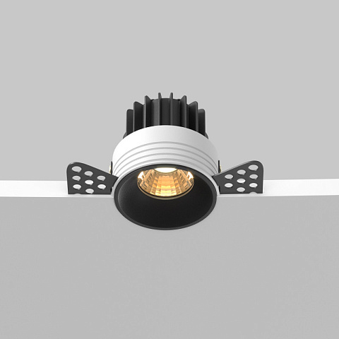 Встраиваемый светильник Maytoni DL058-7W2.7K-TRS-B