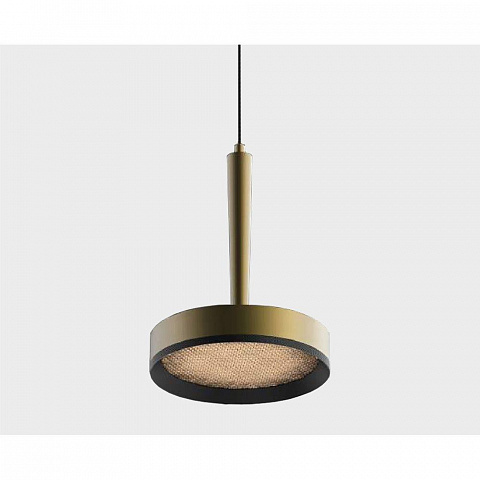 Подвесной светильник Italline IT02-025 gold 3000K+IT02-024 black