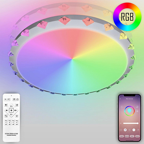 Потолочный светодиодный светильник Natali Kovaltseva Led Lamps 81074
