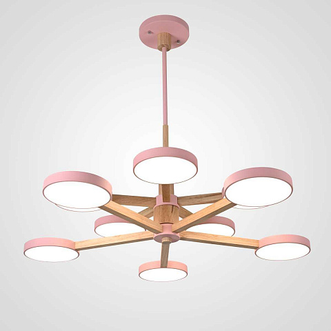 Подвесная люстра Imperium Loft Turna Dbl L10 Pink 229082-26
