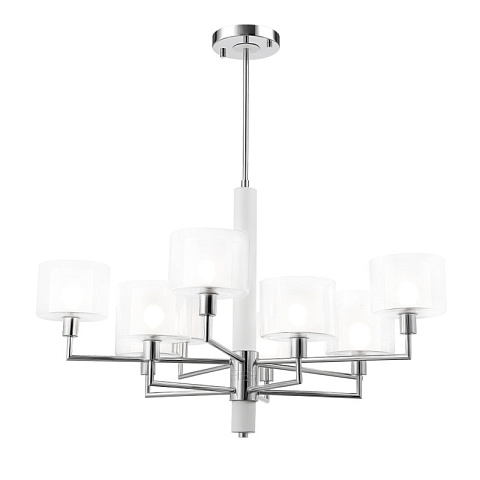 Люстра на штанге Crystal Lux MAESTRO SP-PL5+5 CHROME