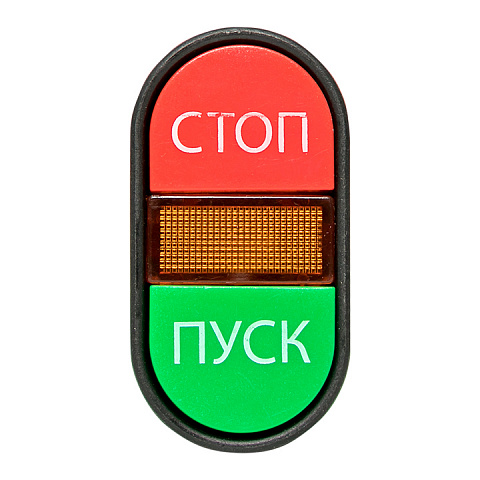 EKF PROxima Кнопка APBB-22N "Пуск-Стоп" овальная 220В NO+NC