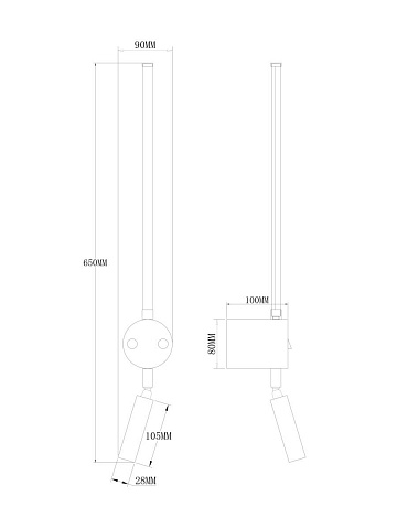 Бра Freya FR6063WL-L24B
