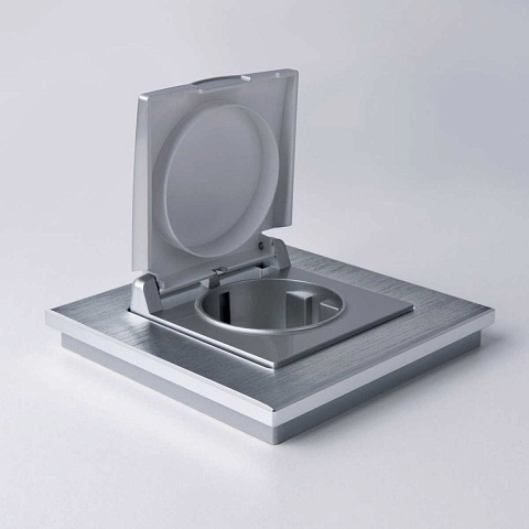 Рамка на 1 пост Werkel Aluminium алюминий W0011706 4690389157974