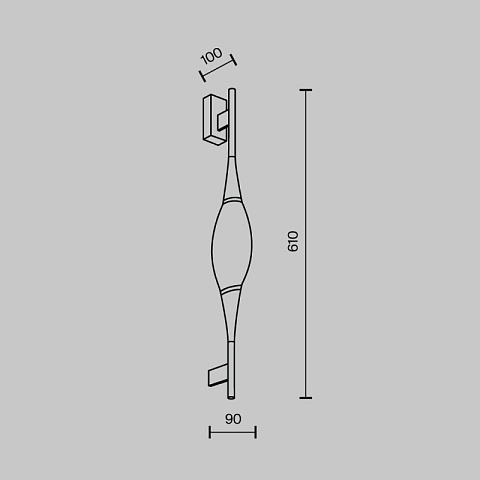 Бра MODELUX MS.88921.01 GD