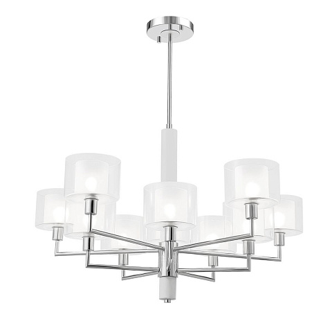 Люстра на штанге Crystal Lux MAESTRO SP-PL5+5 CHROME