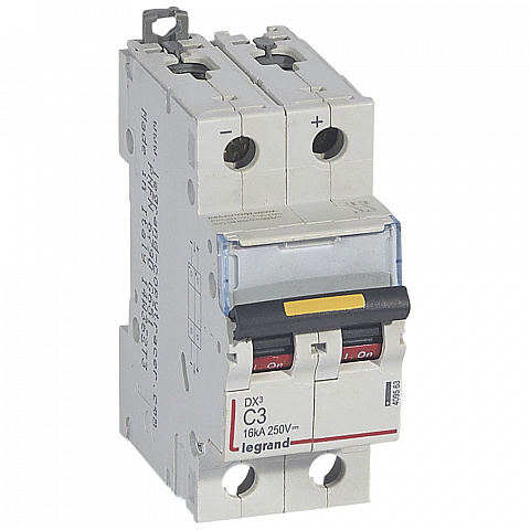 Legrand DX3 DC Автоматический выключатель 2P 3A (С) 10/16kA