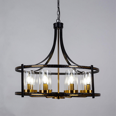 Подвесная люстра ARTE Lamp A7011SP-8BK