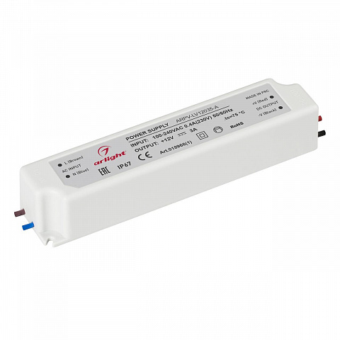 Блок питания Arlight ARPV-LM35 12V 36W IP67 3A 018968(1)
