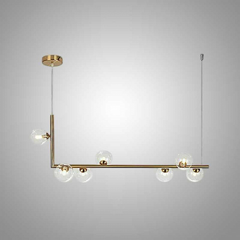 Подвесной светильник Imperium Loft Linda Long P7 Gold 140812-26