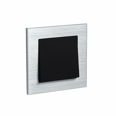 Systeme Electric AtlasDesign Nature Металл серебро Рамка 1-ая
