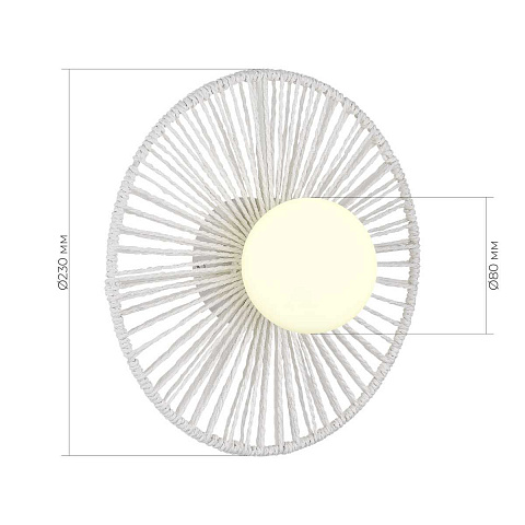 Настенный светильник Evoluce LOOM SLE6022-501-01