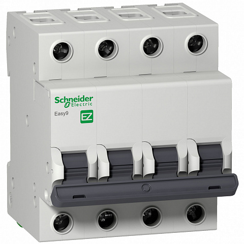 Schneider Electric EASY 9 Автоматический выключатель 4P 63A (C)