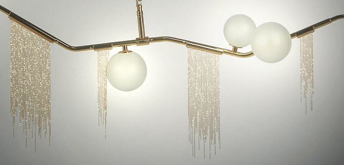 Подвесной светильник Imperium Loft Адель Cherry Bomb Chandelier 9 178180-22