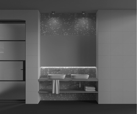 Влагозащищенный светильник Maytoni C127CL-L7W3K-BS