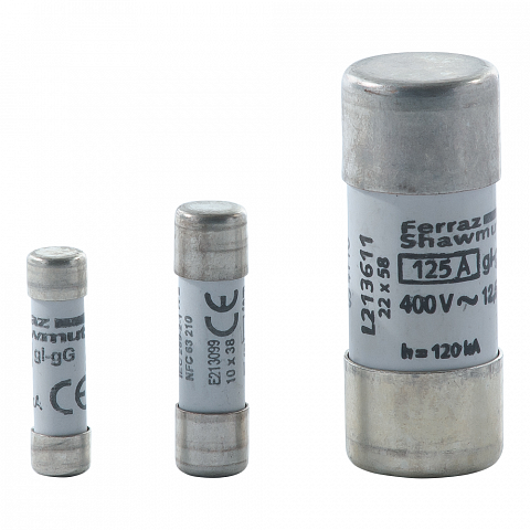 КЭАЗ Предохранитель FR10AM50V10-(Y211552J)-FERRAZ