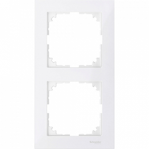Schneider Electric Merten SM M-Pure Полярно-Бел Рамка 2-ая