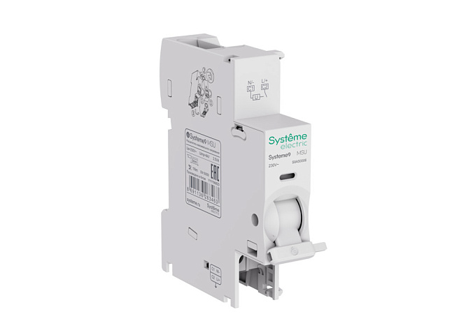 Systeme Electric MSU Расцепитель максимального напряжения 230В АС U>275В Systeme9