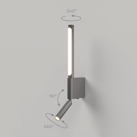 Спот Elektrostandard Sarca LED графит (40111/LED)
