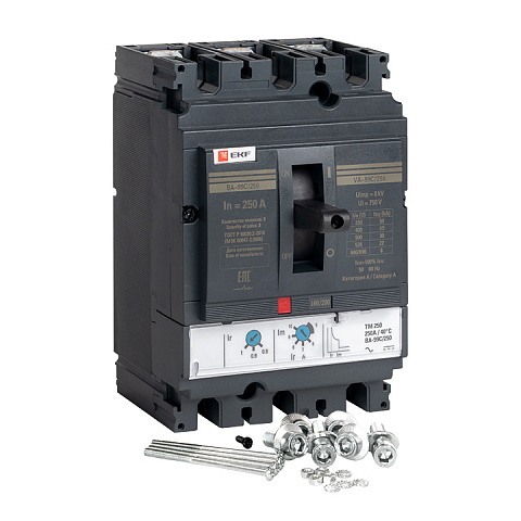 EKF PROxima Автоматический выключатель ВА-99C (Compact NS) 250/250А 3P 45кА