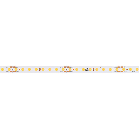 Светодиодная лента Arlight 9,6W/m 128LED/m COB теплый белый 5M COB-X128-8mm 24V Warm3000 036838