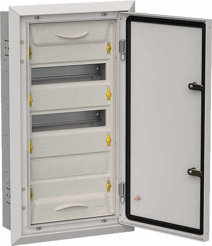TITAN 5 Корпус мет. ЩРв-36 (1х36) 630х365х130 IP31 сер IEK