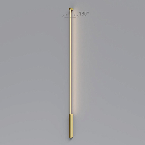Настенный светодиодный светильник Elektrostandard Alto LED латунь 3000K 40133/LED a069821
