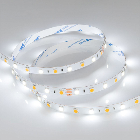 Светодиодная лента Arlight 14,4W/m 60LED/m 5060SMD холодный/теплый белый 5M RT-B60-10mm 24V White-MIX 025213(1)