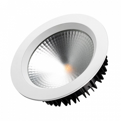 Встраиваемый светодиодный светильник Arlight LTD-187WH-Frost-21W Day White 110deg 021496