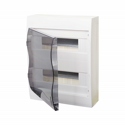 Systeme Electric EASY 9 Корпус навесной с прозрачной дверью 2ряд/24мод, IP40, IK07, 63А, 2 клеммы