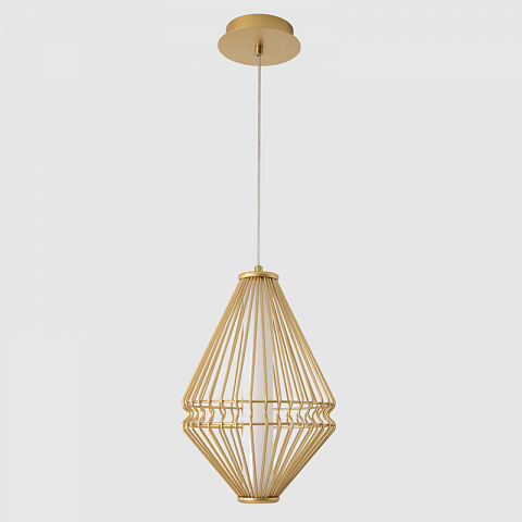 Подвесной светильник Crystal Lux CUADRA SP18W LED GOLD