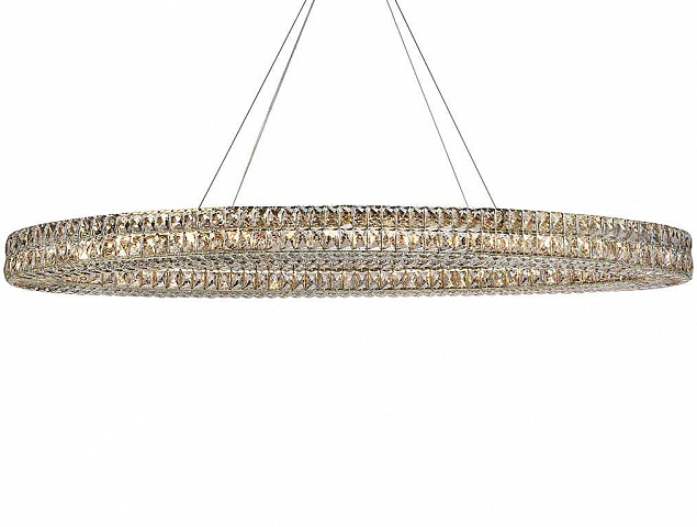 Подвесная люстра Newport 8550/160 C oval gold polished