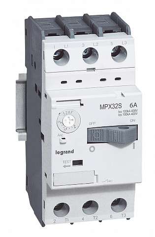 Legrand Автоматический выключатель для защиты электродвигателей MPX3 T32S 13A 50kA
