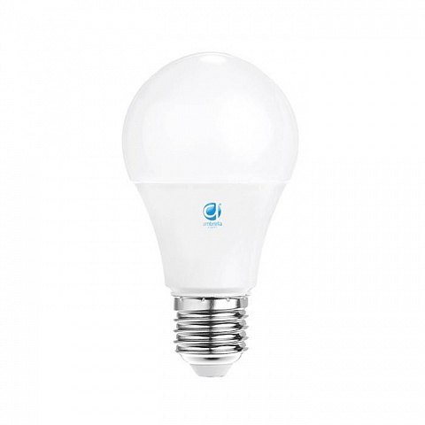 Лампа светодиодная Ambrella light E27 12W 3000K белая 201327