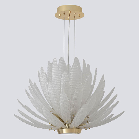 Подвесная люстра Crystal Lux ARTICHOKE SP8+1 GOLD