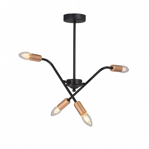 Люстра на штанге Vitaluce V3022-1/4PL