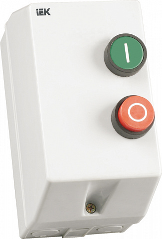 IEK Контактор КМИ10960 9А в оболочке Ue=220В/АС3 IP54