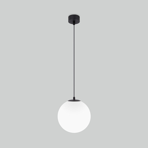 Подвесной уличный светильник Elektrostandard Sfera H черный D200 (35158/U)