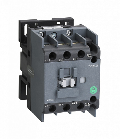Systeme Electric Контактор MC1E 3P 38A НО+НЗ 24V 50/60ГЦ