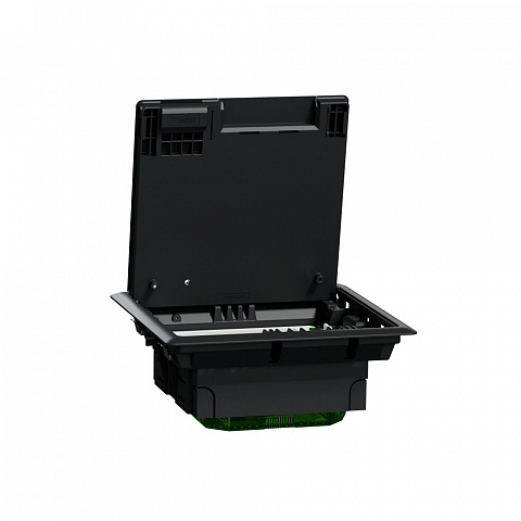 Schneider Electric US+ Люк пластиковый размер М на 4х45 (4 поста или 8 модулей) IP20