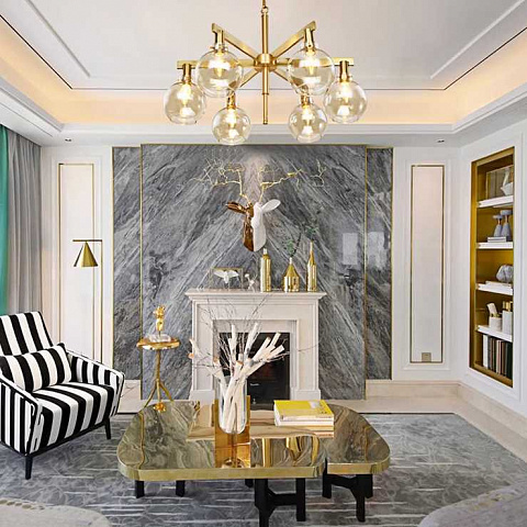 Подвесная люстра Imperium Loft Carmella Globe Pendant 10 84795-22