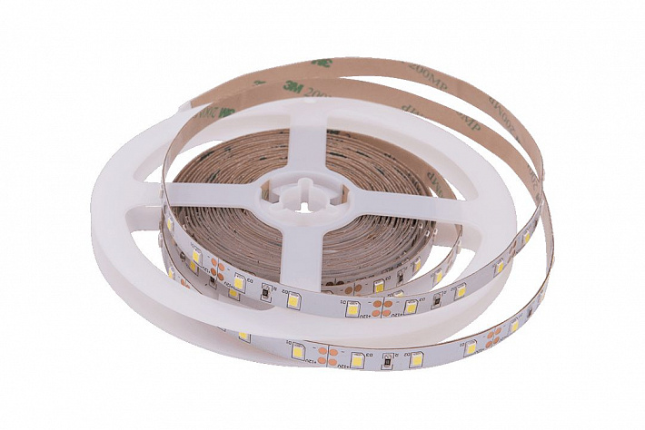 Светодиодная лента SWG 6,3W/m  60Led/m 2835SMD холодный белый 5M SWG260-12-6.3-W-М 009460