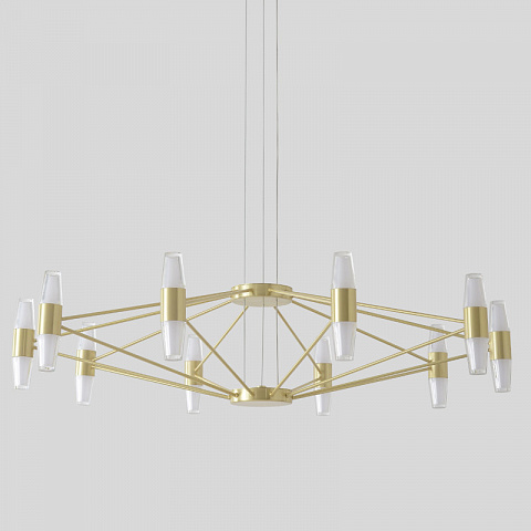 Подвесная люстра Crystal Lux DOROTEA SP10 GOLD