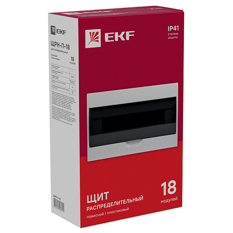 EKF PROxima Щит распред. навесной ЩРН-П-18 IP41