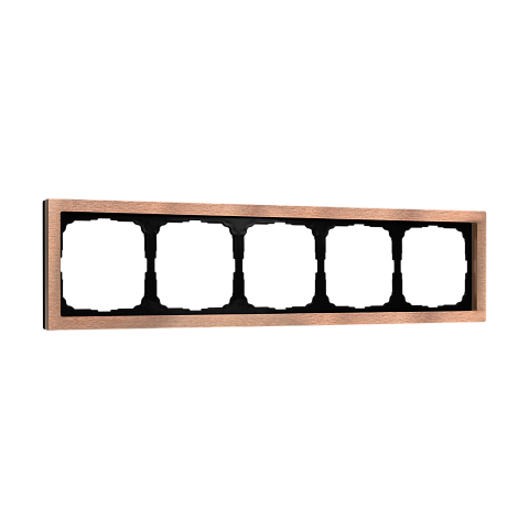 Systeme Electric ArtGallery Pure Металл Медь Рамка 5-ая