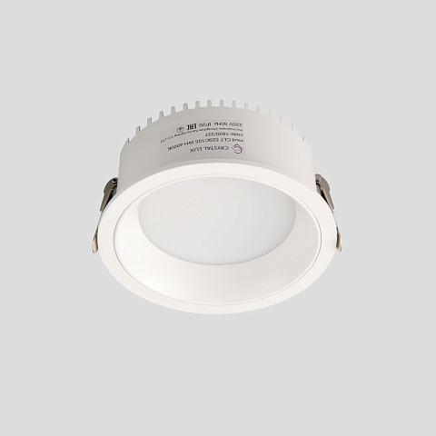 Встраиваемый светильник Crystal Lux CLT 529C105 WH 4000K