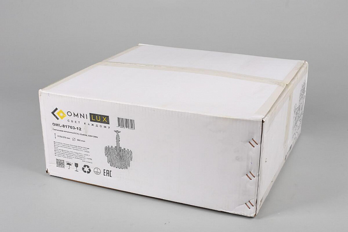 Каскадная люстра Omnilux OML-81703-12