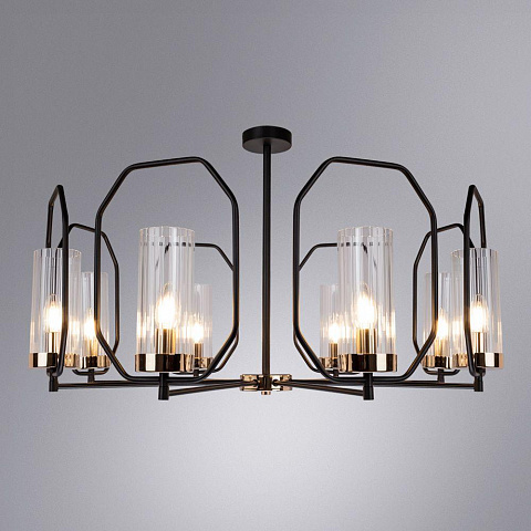 Люстра на штанге ARTE Lamp A7004PL-8BK