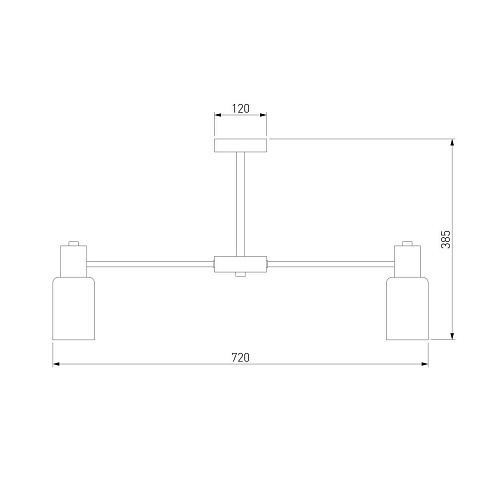 Потолочная люстра Eurosvet Vegga 70160/8 хром Smart